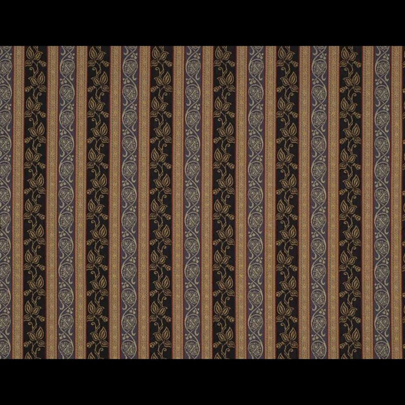 Robert Allen Fabric 040264 Scrolling Leaf Midnight