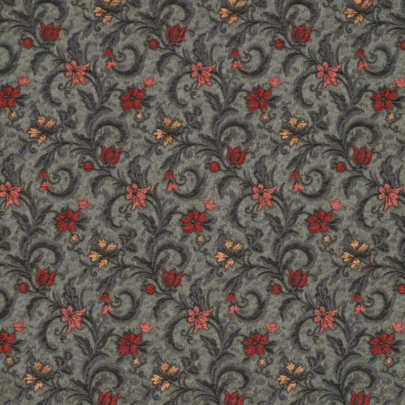 Robert Allen Fabric 055549 Correia Charcoal