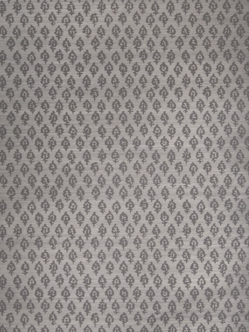 Stroheim Wallpaper 0664804 Woodhall Sisal Slate On Gray