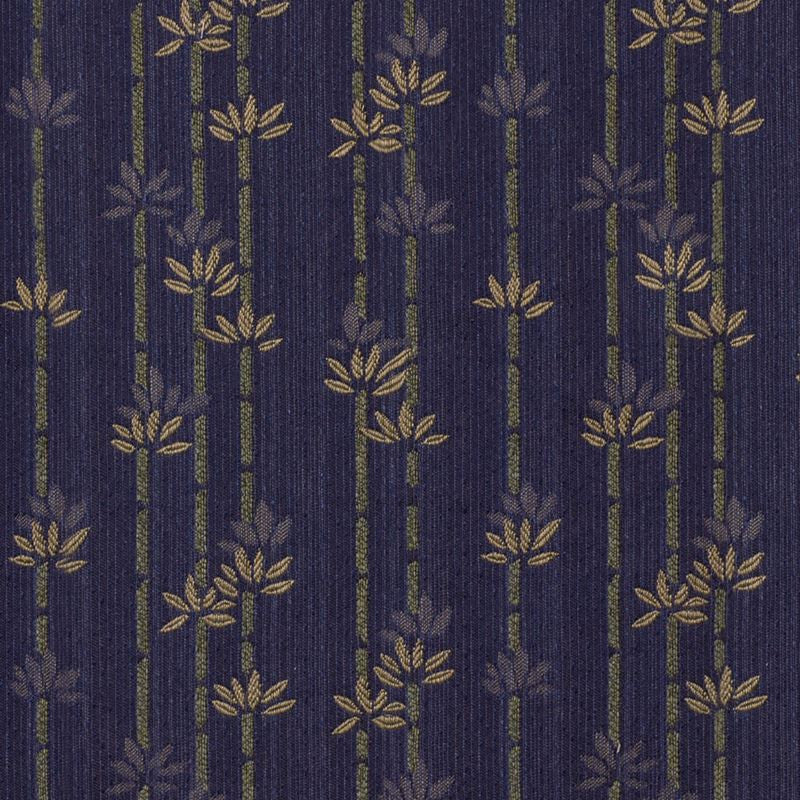 Robert Allen Fabric 066988 Kudzo Bluejay