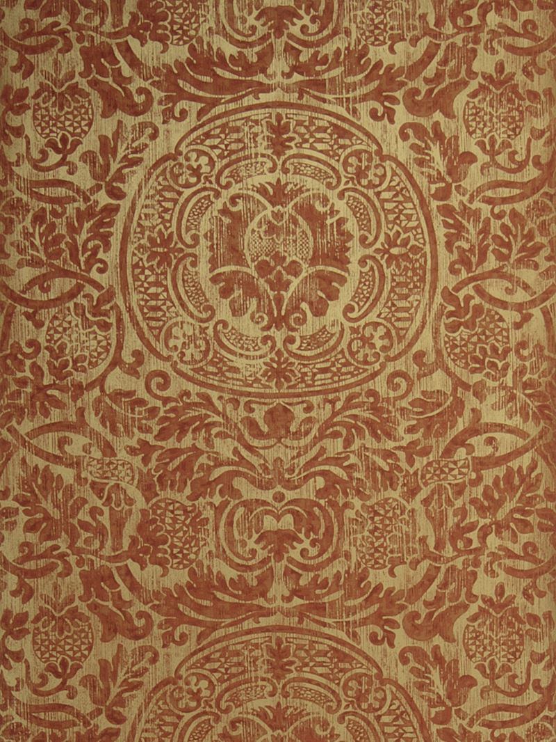Stroheim Wallpaper 0694001 Dimmock Paprika