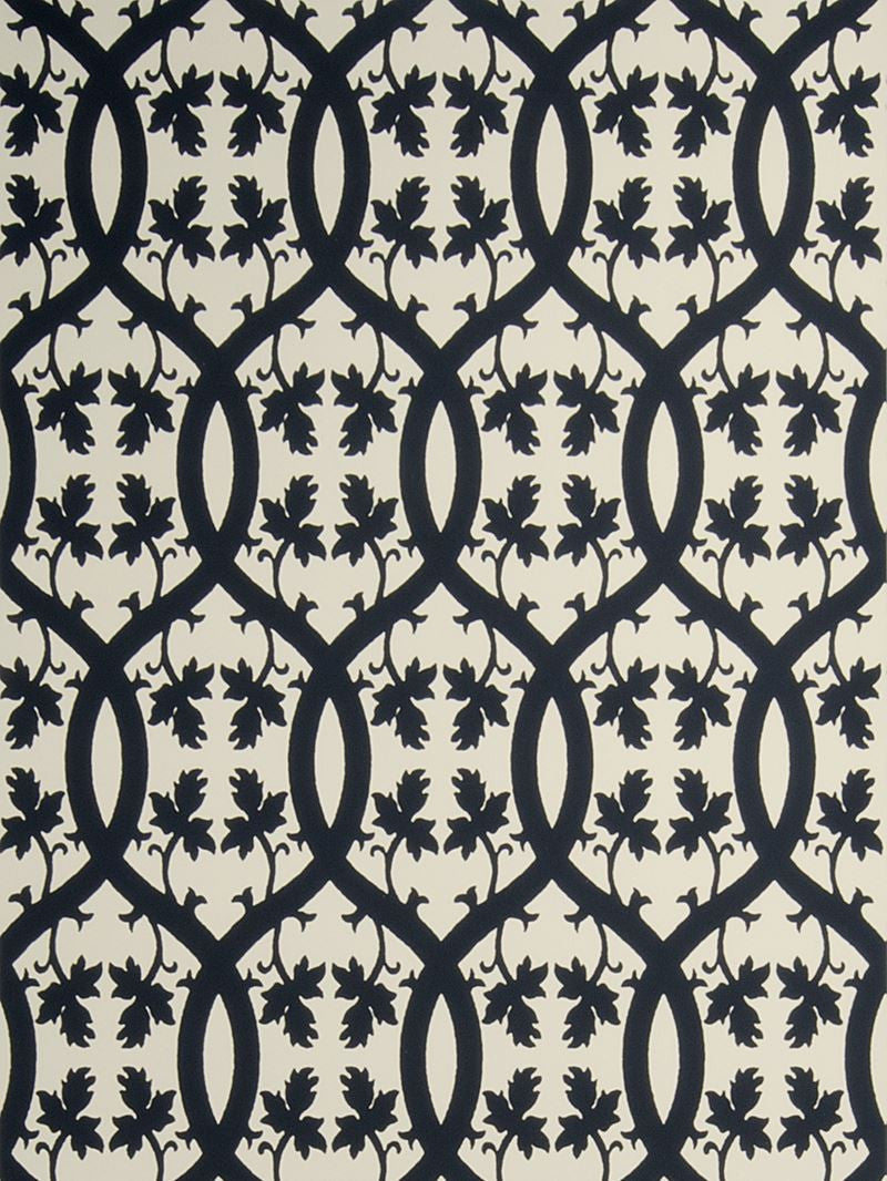 Stroheim Wallpaper 0695201 Eduardo Nonwoven Ebony
