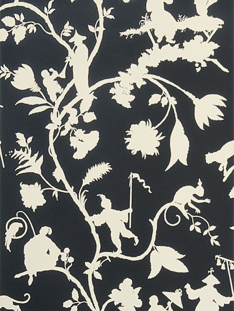 Stroheim Wallpaper 0695902 Clayfield Nonwoven Ebony