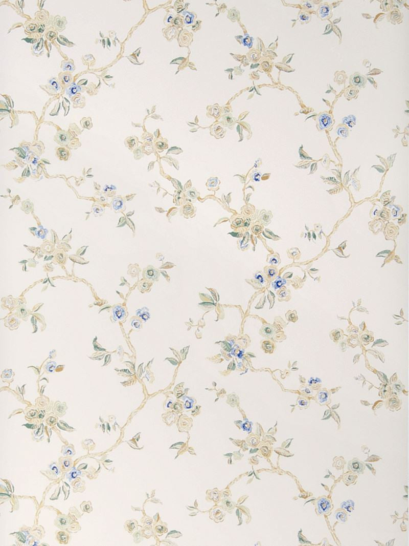 Stroheim Wallpaper 0698001 Castell China Blue