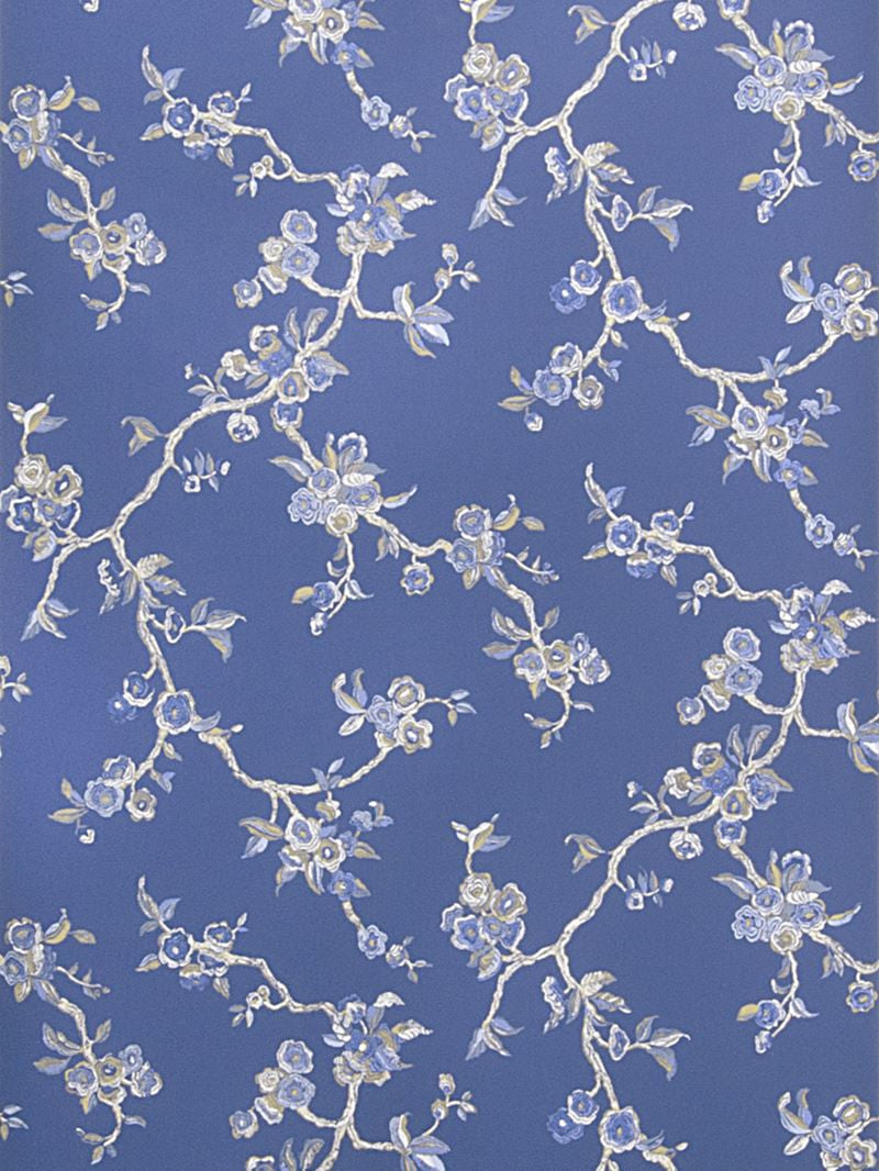 Stroheim Wallpaper 0698002 Castell Indigo