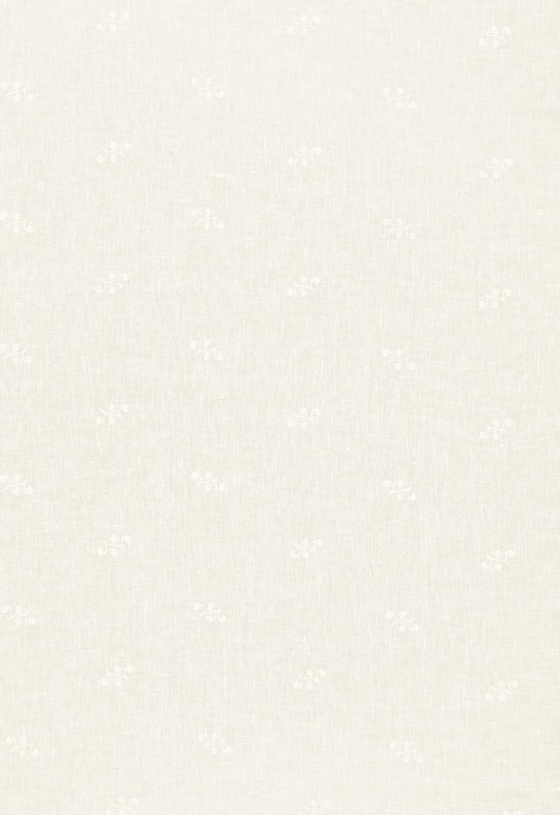 FSchumacher Fabric 12230 Vale Embroidered Sheer Ivory