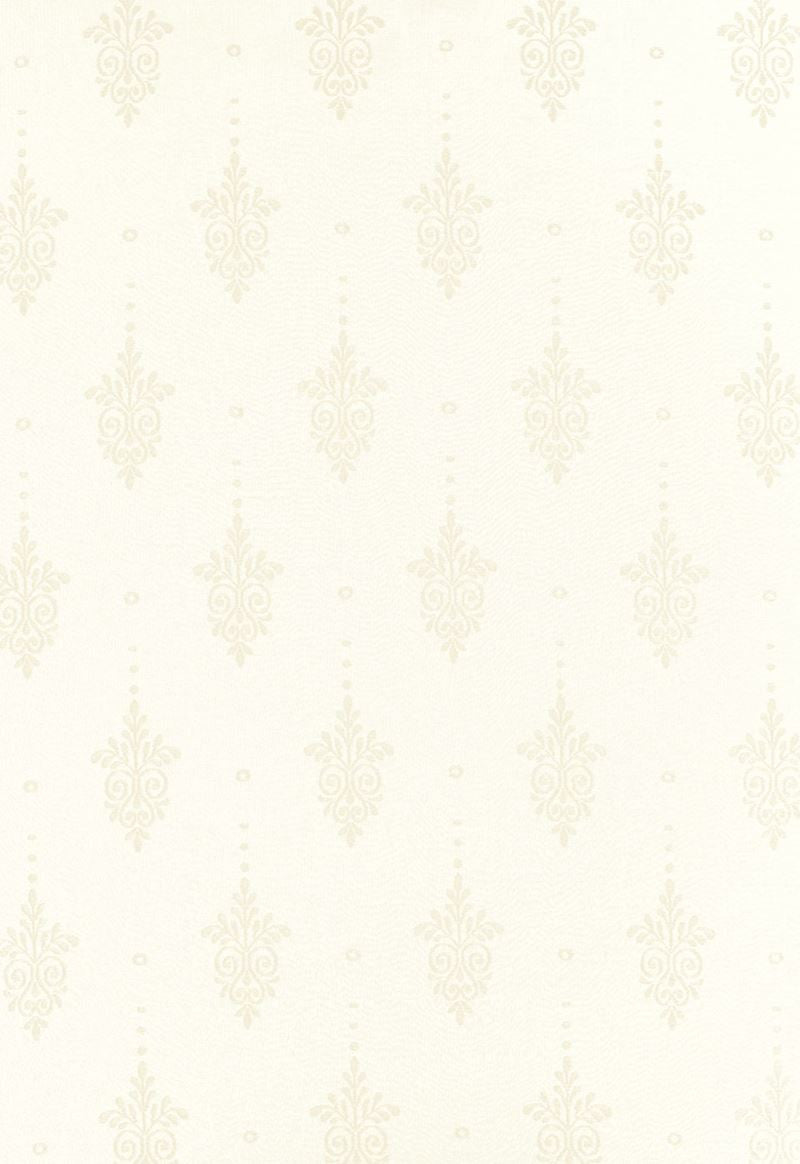 FSchumacher Fabric 12450 Genevieve Madras Sheer Ivory