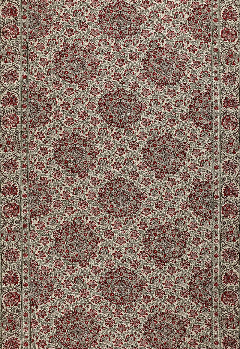 FSchumacher Fabric 1296000 Kaya Medallion Document