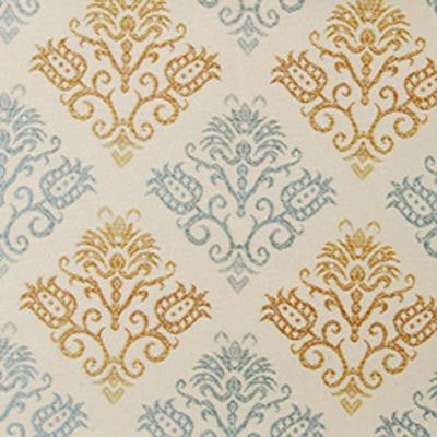 Duralee Fabric 15322-680 Aqua/Cocoa