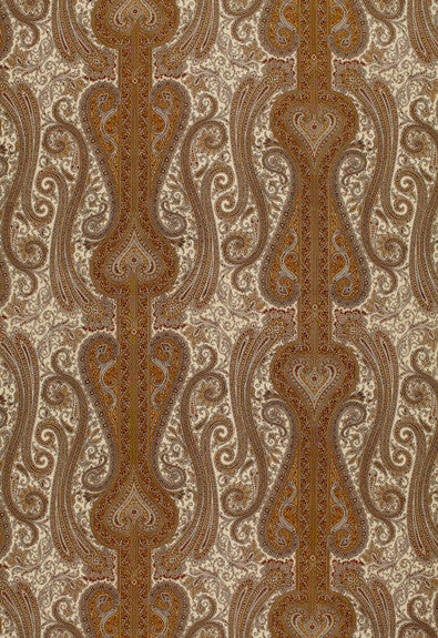 FSchumacher Fabric 170621 Chavant Paisley Caramel