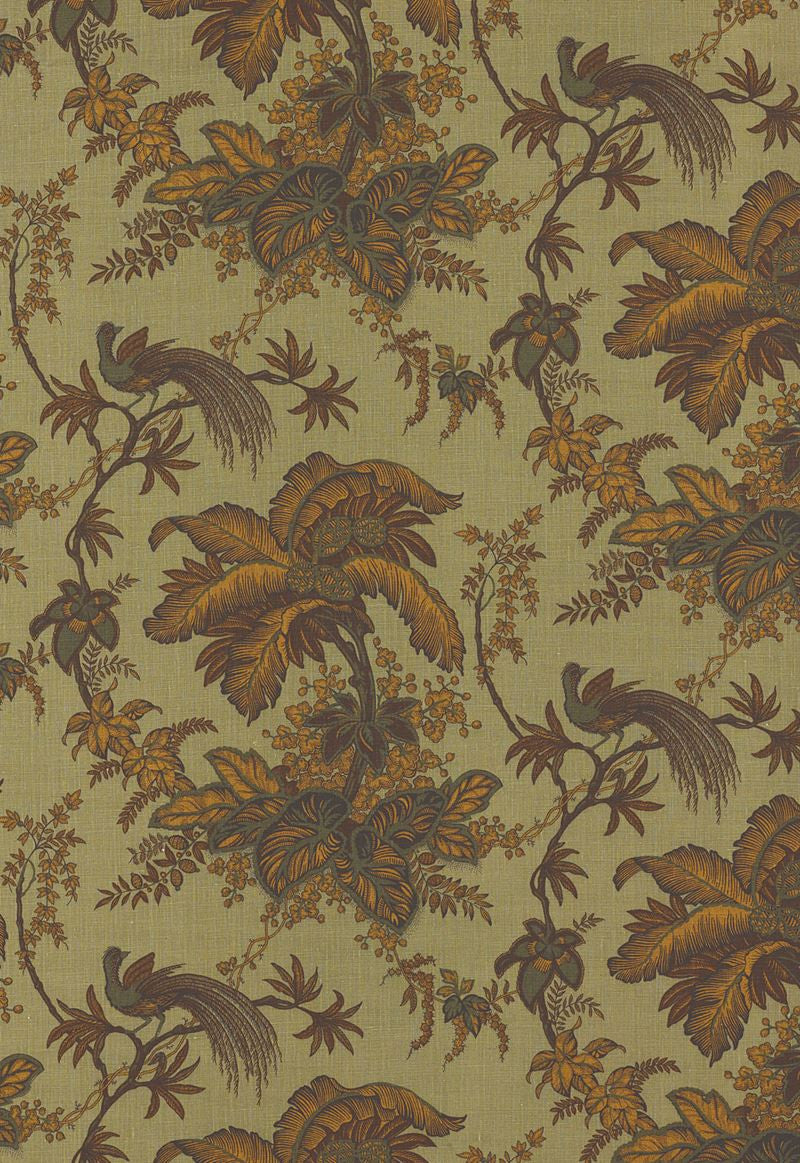 FSchumacher Fabric 171112 Coconut Grove Spruce