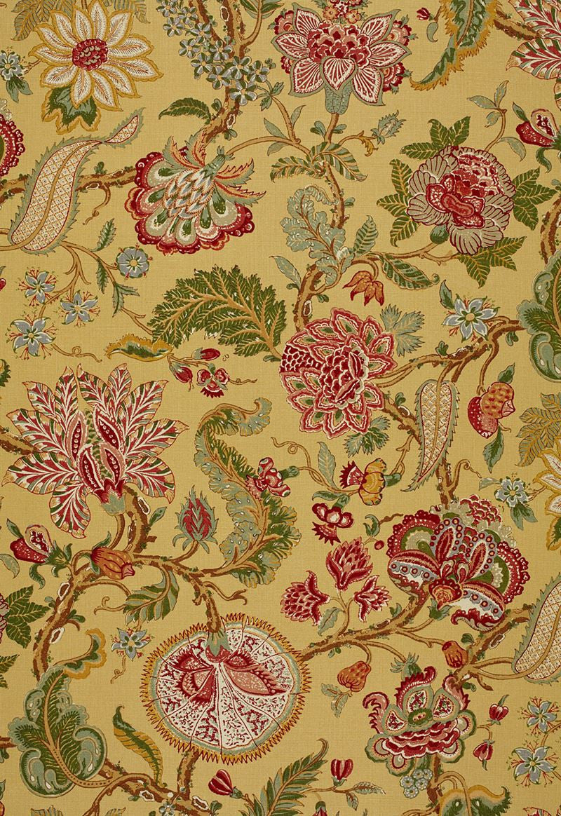 FSchumacher Fabric 172742 Chalfont Sunflower