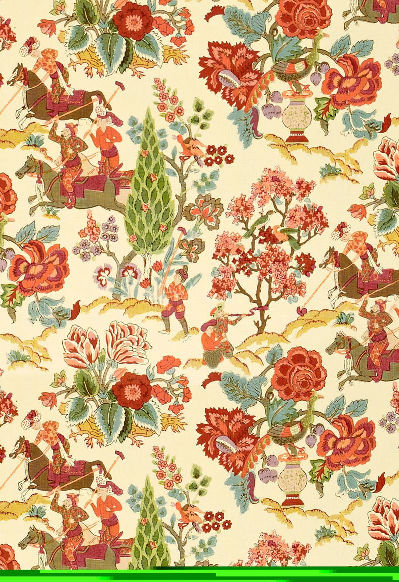 FSchumacher Fabric 173011 Persian Lancers Spring