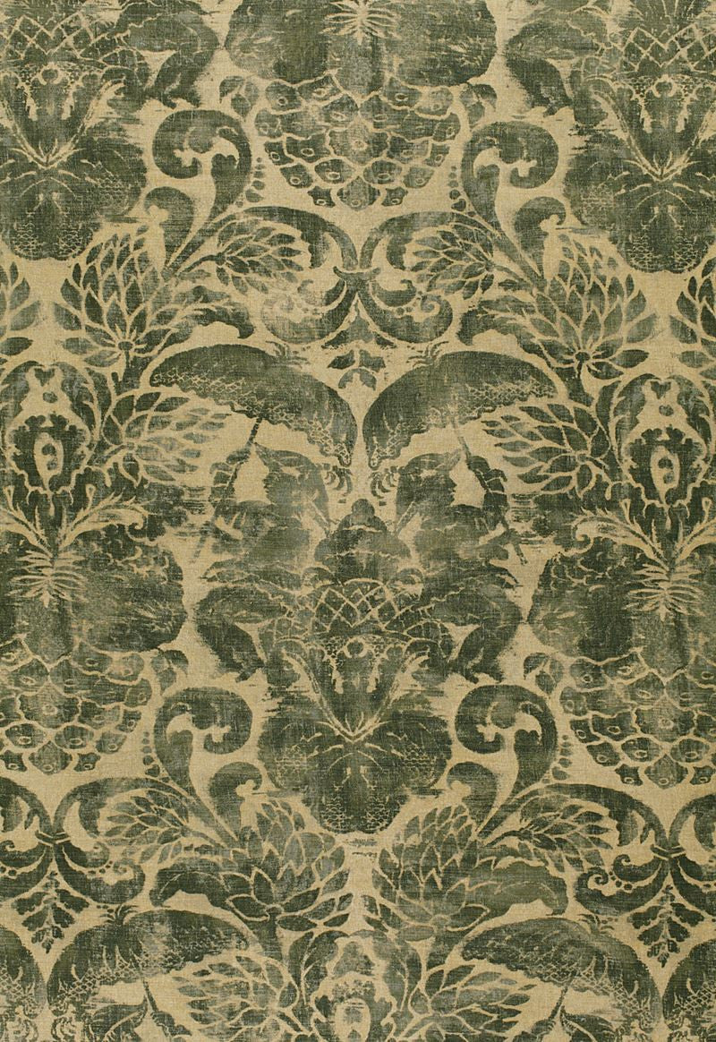 FSchumacher Fabric 173021 Palazzo Cinese Azure