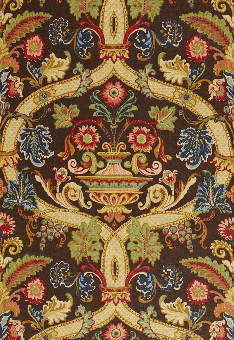 FSchumacher Fabric 173323 Fontenay Vase Document