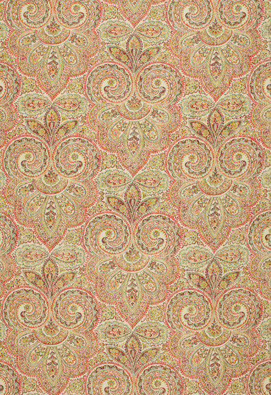 FSchumacher Fabric 173450 Kashan Paisley Gemstone