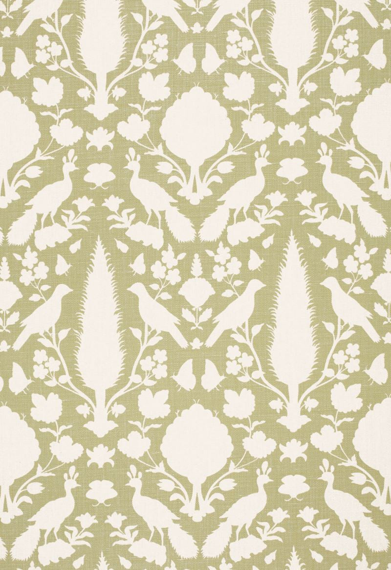 FSchumacher Fabric 173560 Chenonceau Sage