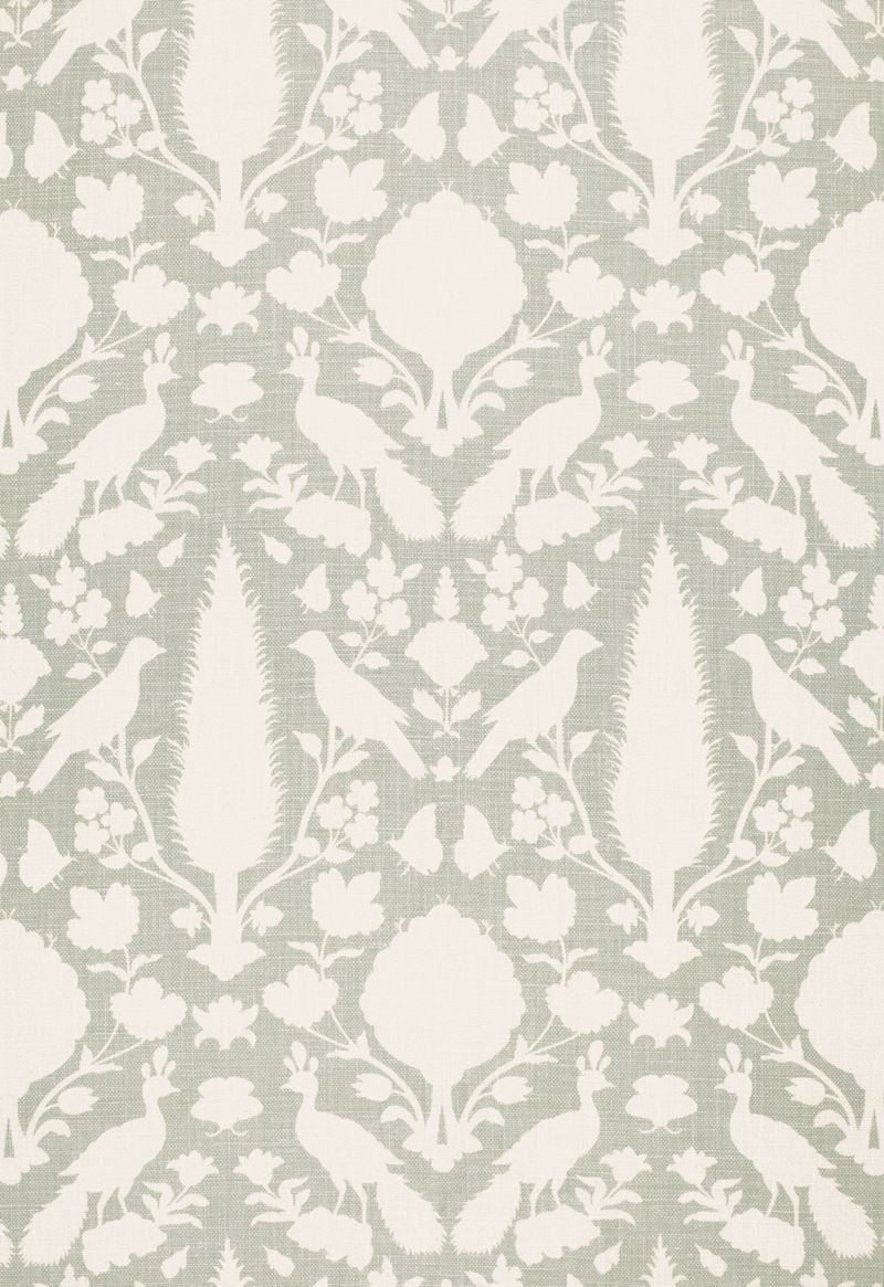 FSchumacher Fabric 173562 Chenonceau Aquamarine