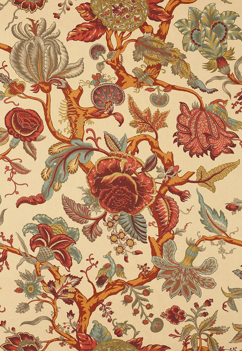 FSchumacher Fabric 173601 Mandalay Tree Document