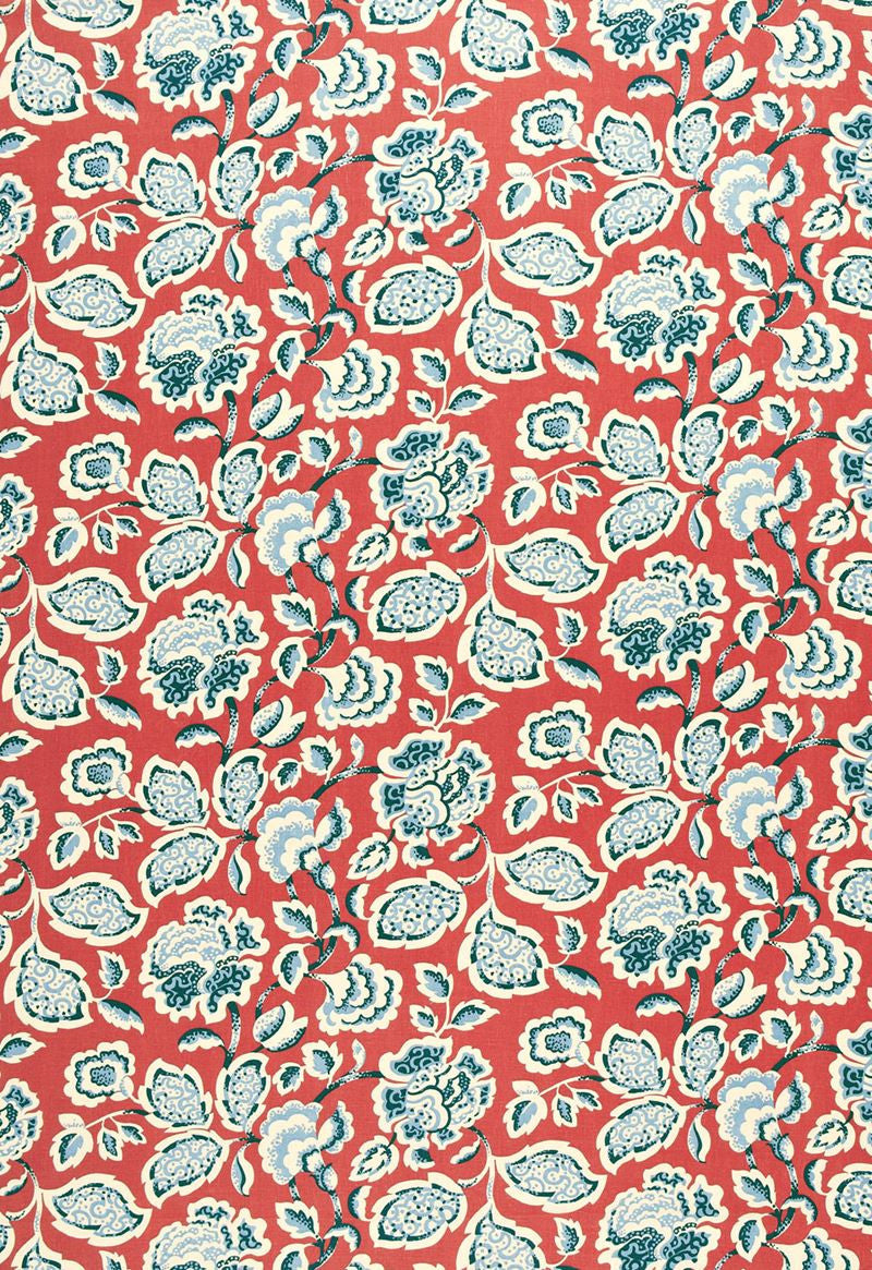FSchumacher Fabric 173700 Deco Flower Berry