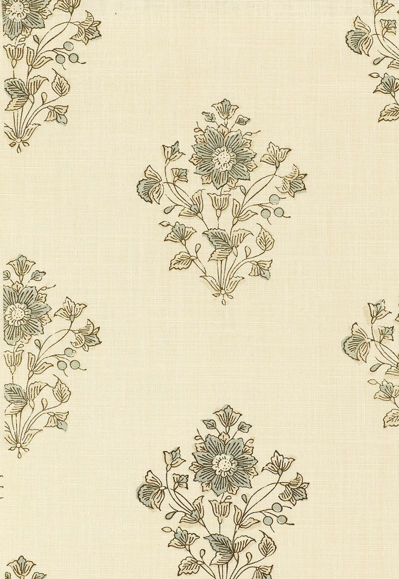FSchumacher Fabric 173761 Beatrice Bouquet Mineral