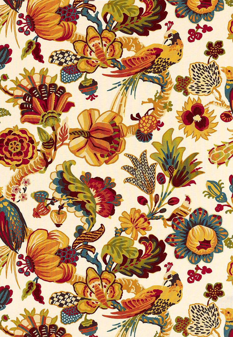 FSchumacher Fabric 173820 Cambourne Honey