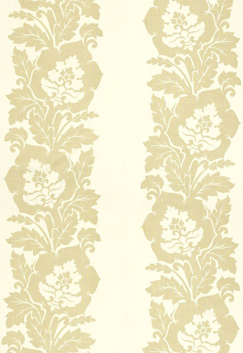 FSchumacher Fabric 173850 Margate Damask Print Linen