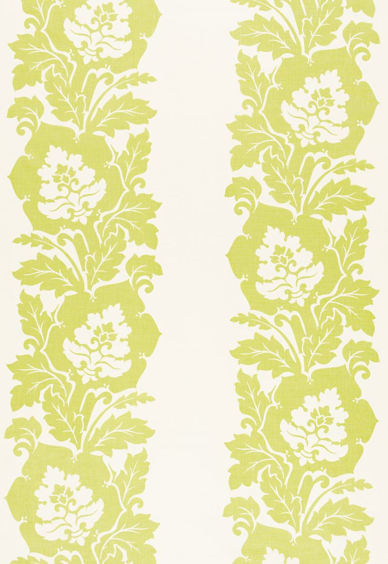 FSchumacher Fabric 173851 Margate Damask Print Apple