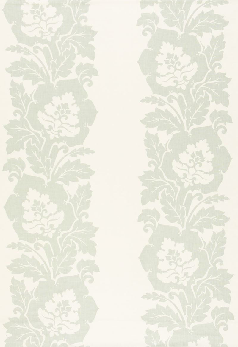 FSchumacher Fabric 173852 Margate Damask Print Sky