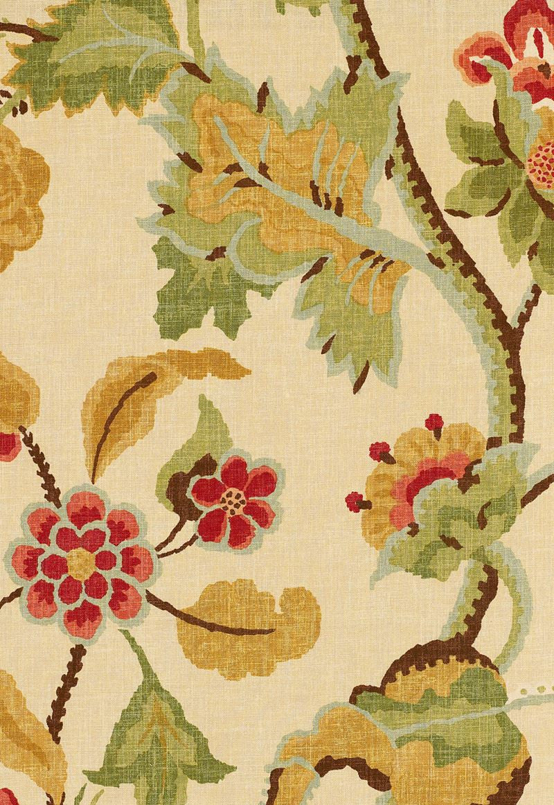 FSchumacher Fabric 173911 Khantau Tree Honey