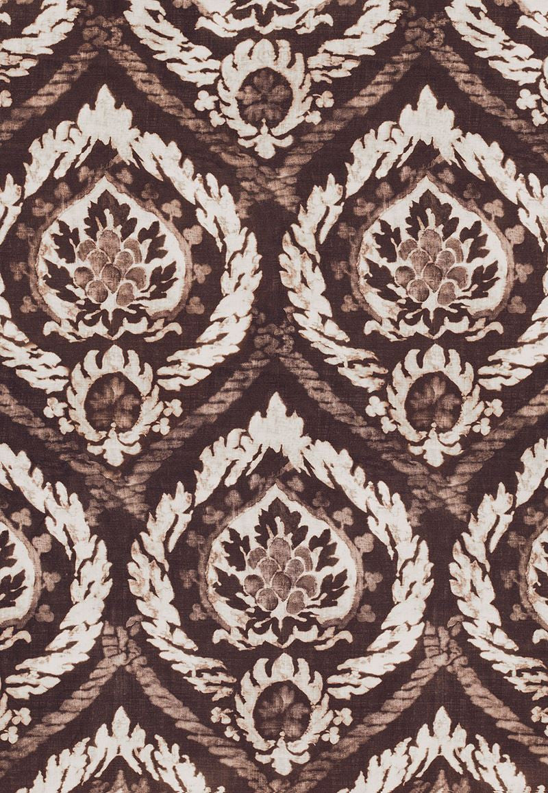 FSchumacher Fabric 173951 Abaza Resist Bark