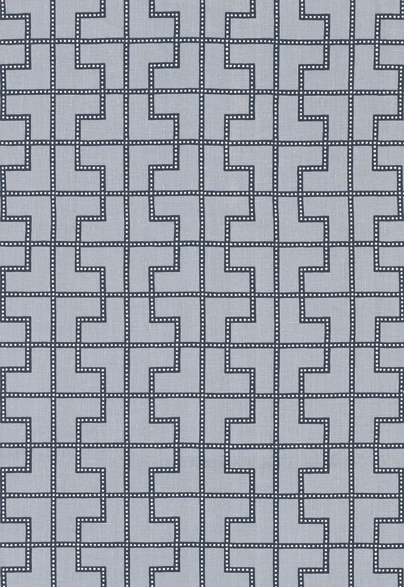 FSchumacher Fabric 174040 Bleecker Twilight