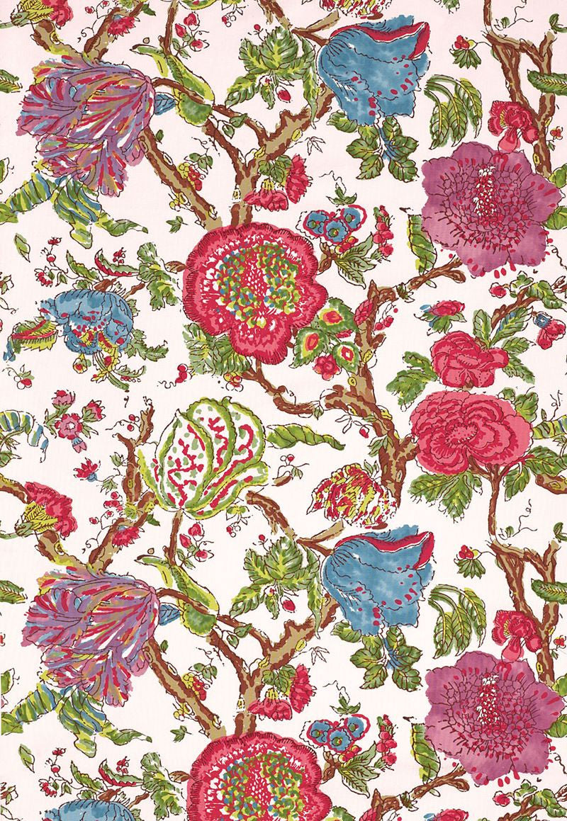 FSchumacher Fabric 174120 Pondicherry Azalea