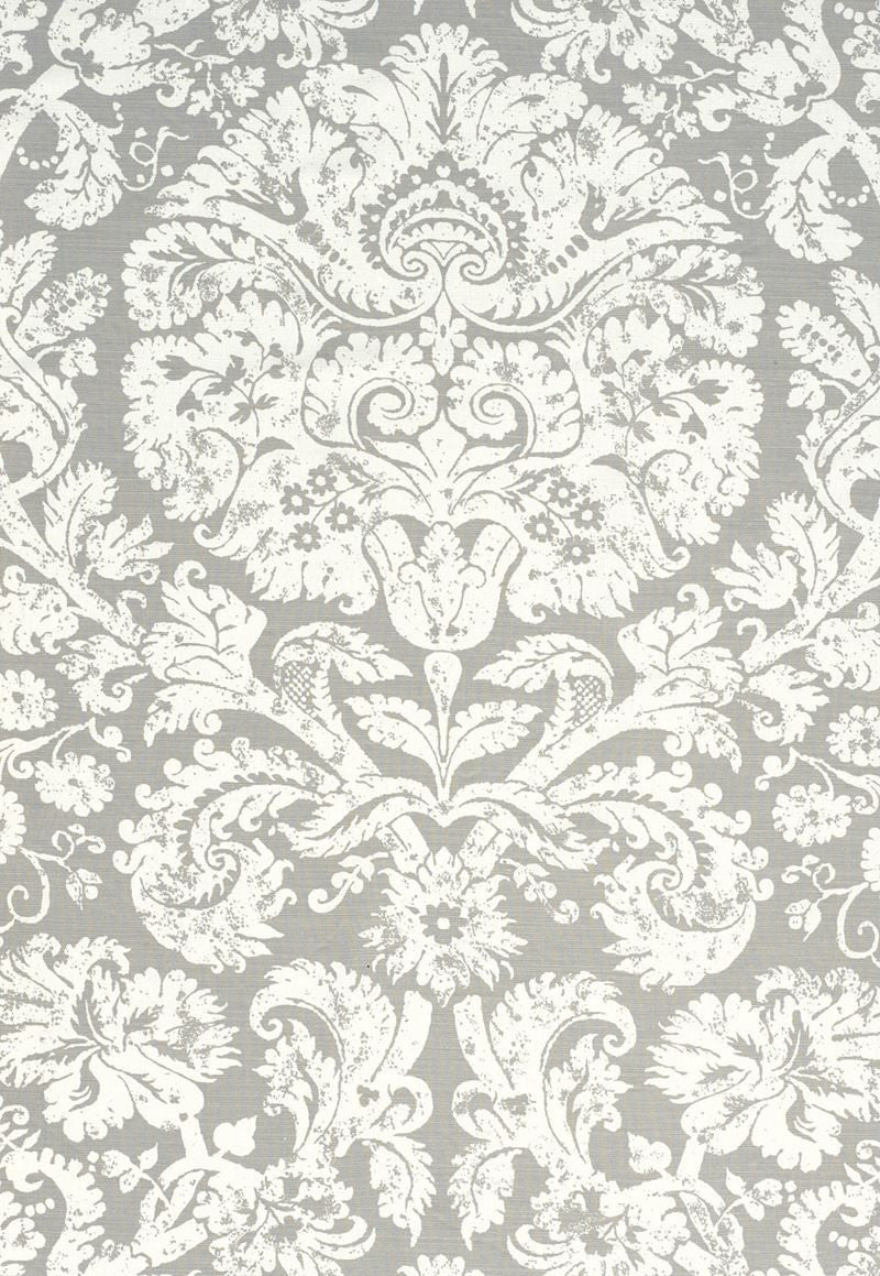 FSchumacher Fabric 174133 Barresa Damask Pearl
