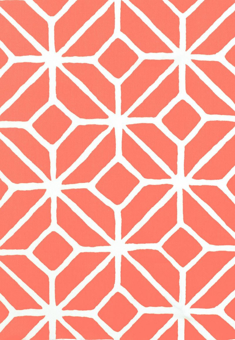 FSchumacher Fabric 174232 Trellis Print Watermelon