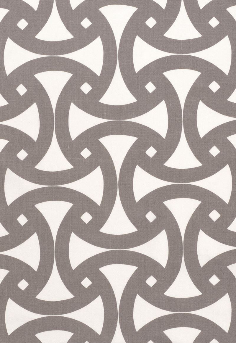 FSchumacher Fabric 174302 Santorini Print Fog