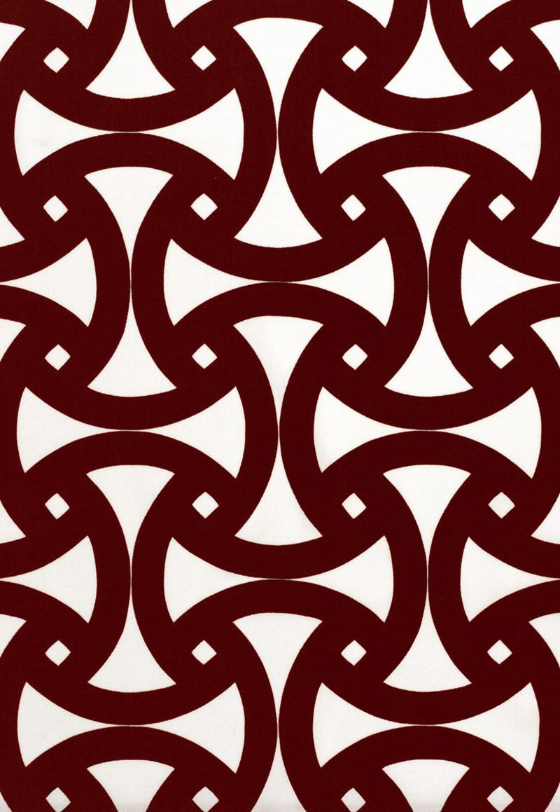 FSchumacher Fabric 174303 Santorini Print Java