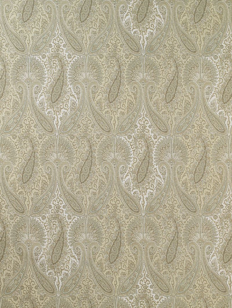 FSchumacher Fabric 174381 Sarawak Paisley Alabaster