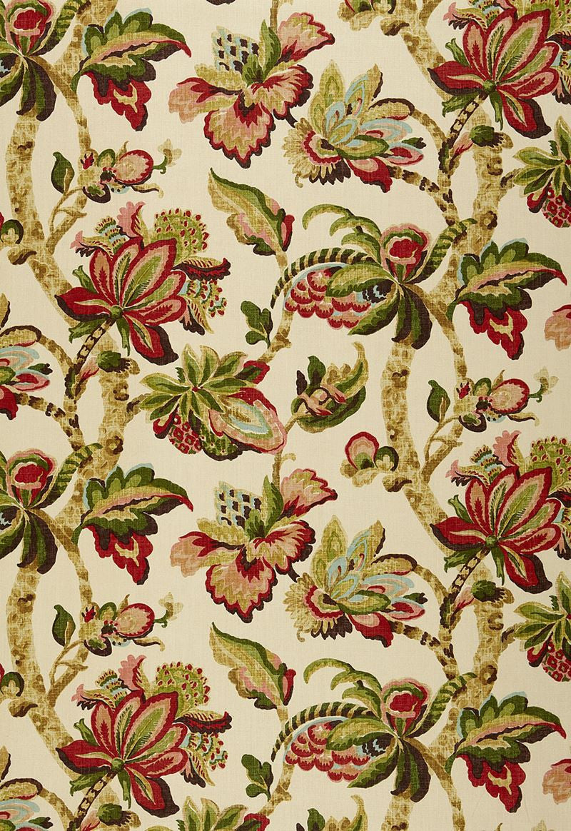 FSchumacher Fabric 174440 Kemscott Bloom