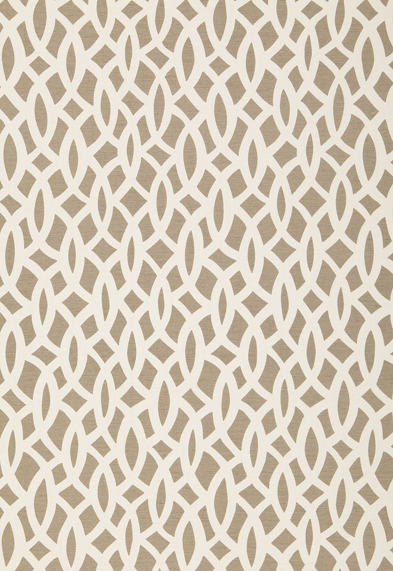 FSchumacher Fabric 174492 Chain Link Flax