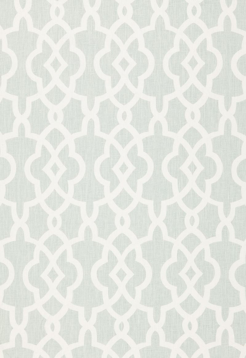 FSchumacher Fabric 174593 Summer Palace Fret Mineral
