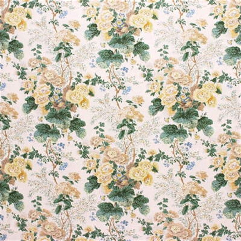 Lee Jofa Fabric 2000163.23 Althea Cotton P Citron