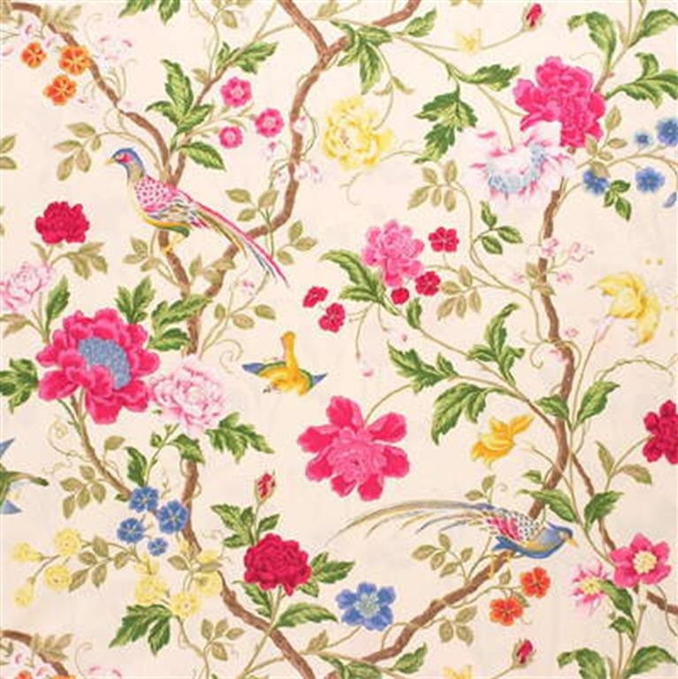 Lee Jofa Fabric 2000183.1 Jardin Chinois Cream