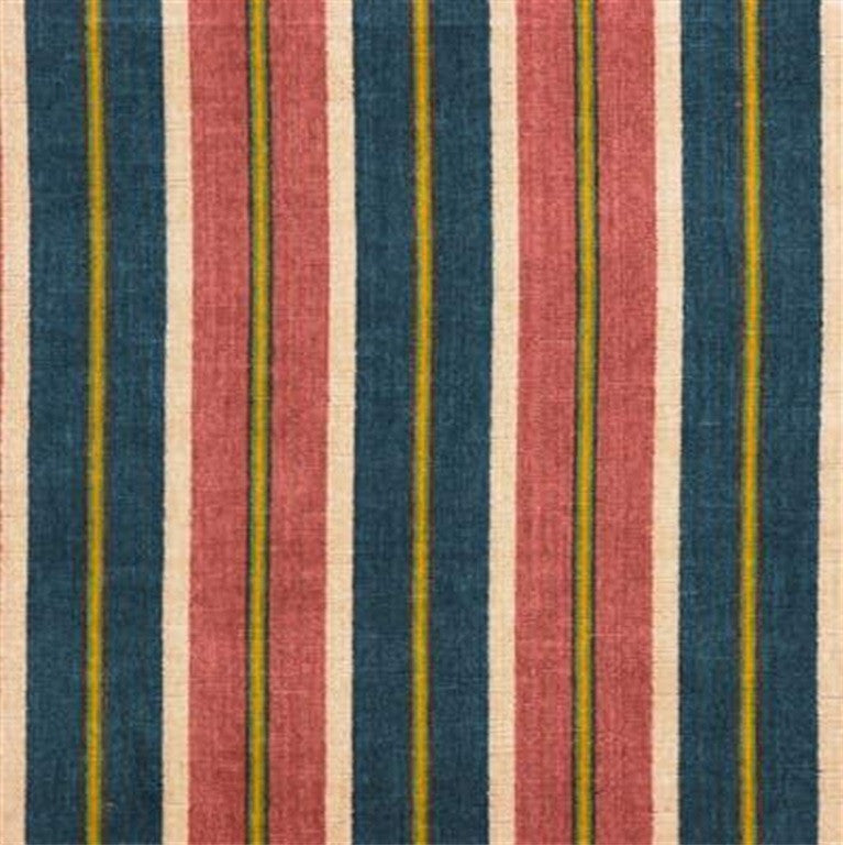 Lee Jofa Fabric 2001114.137 Lino Rigato Rose/Te