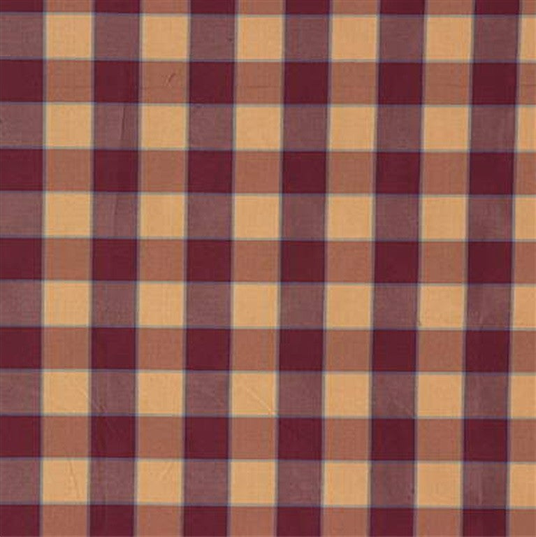 Lee Jofa Fabric 2002114.9 Doucette Plaid Wine