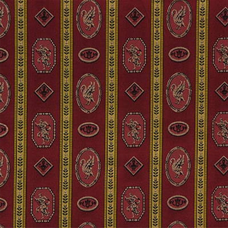 Lee Jofa Fabric 2002129.19 Le Cygne Stripe Rouge