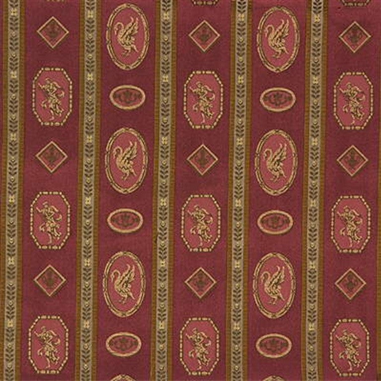 Lee Jofa Fabric 2002129.7 Le Cygne Stripe Fleur