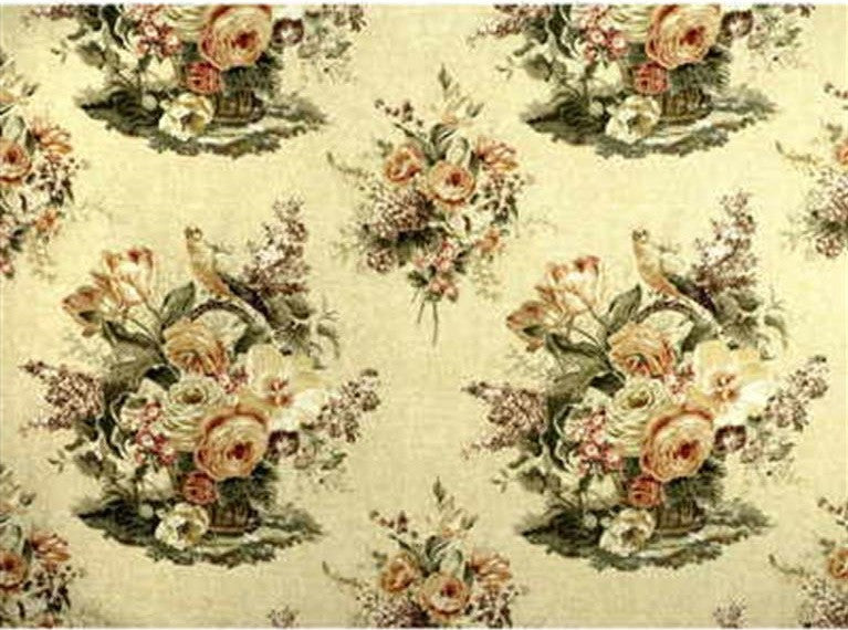 Lee Jofa Fabric 2003219.612 Bouquet Print Parchment