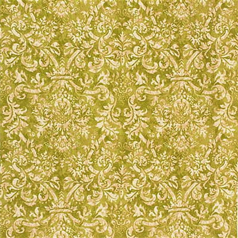 Lee Jofa Fabric 2003222.23 Tivoli Damask P Green