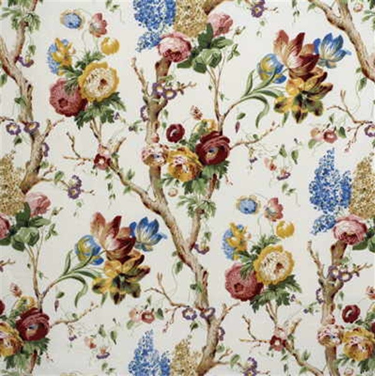 Lee Jofa Fabric 2004029.519 Trentham Hall P Red/Sa